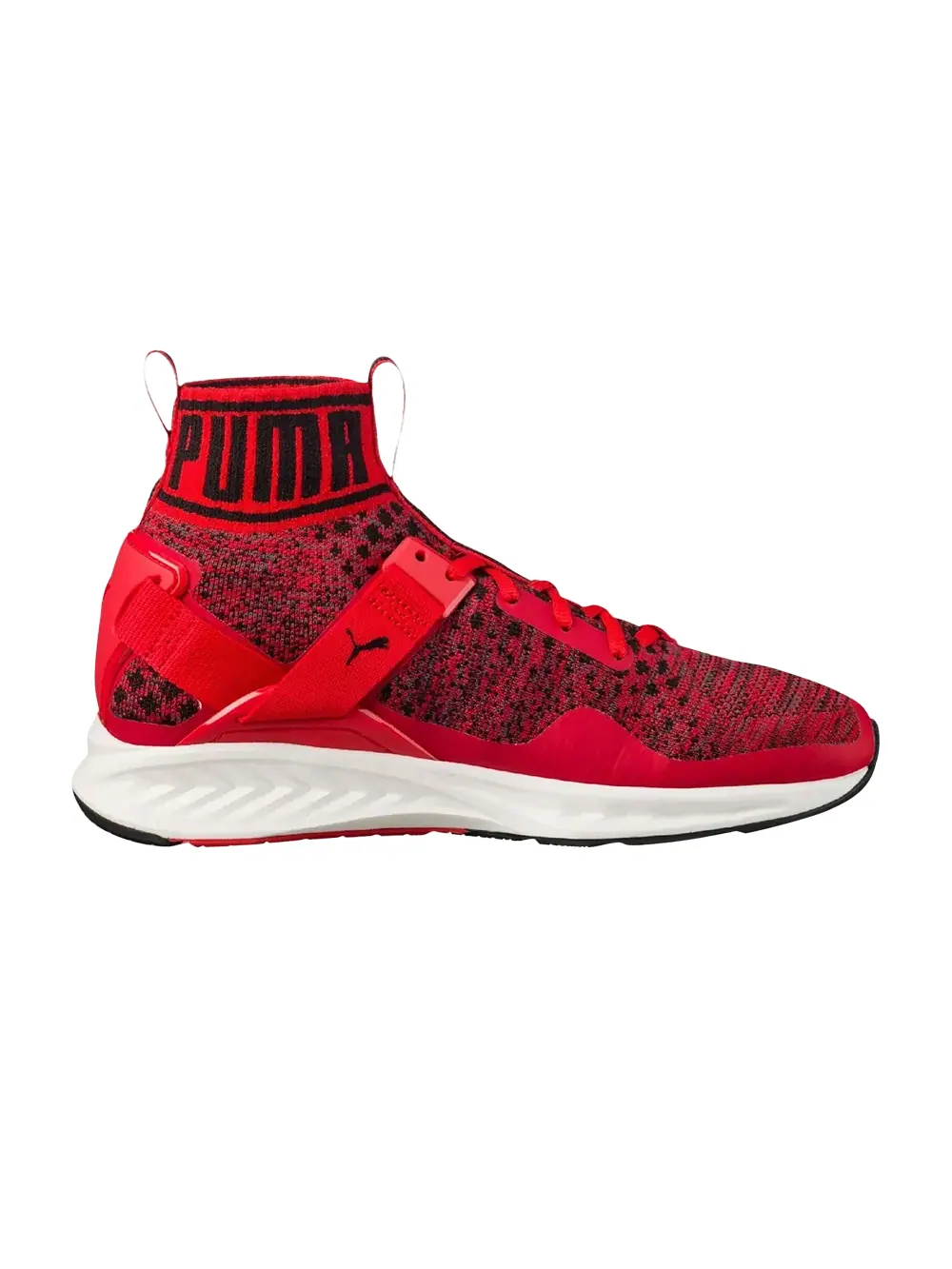 Кроссовки Ignite EvoKnit Puma — изображение 1 из 1, красный--черный