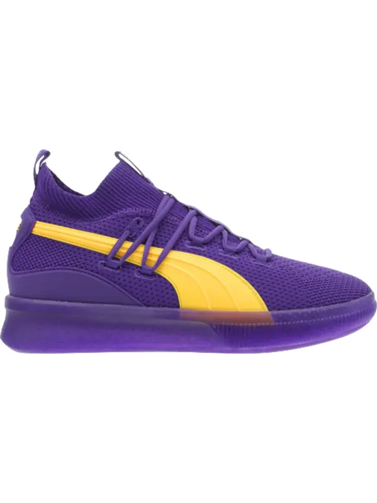 Кроссовки Puma Clyde Court City Pack - Los Angeles — изображение 1 из 1, фиолетовый