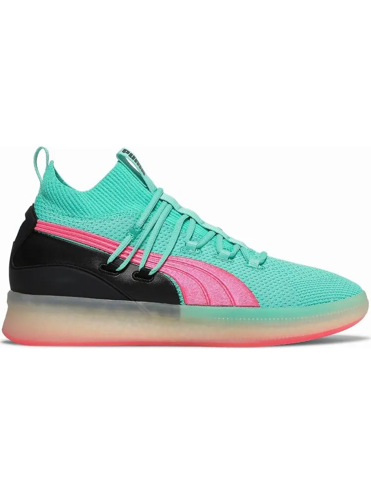 Кроссовки Puma Clyde Court Ocean Drive — изображение 1 из 8, бирюзовый