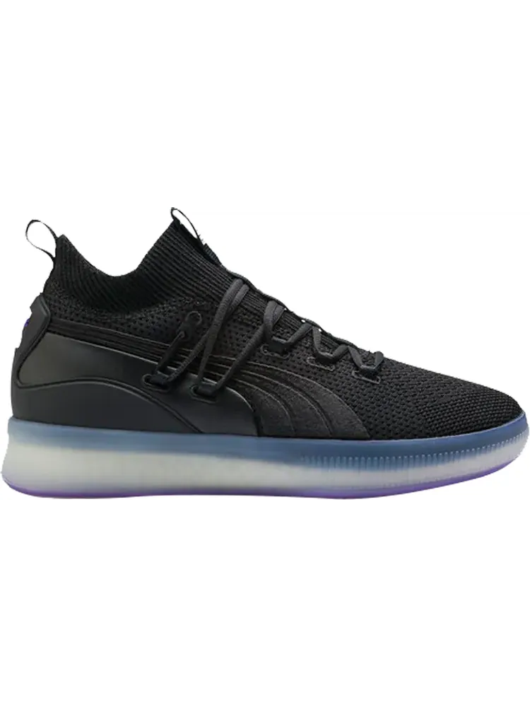 Кроссовки Puma Clyde Court Purple Glow — изображение 1 из 1, черный