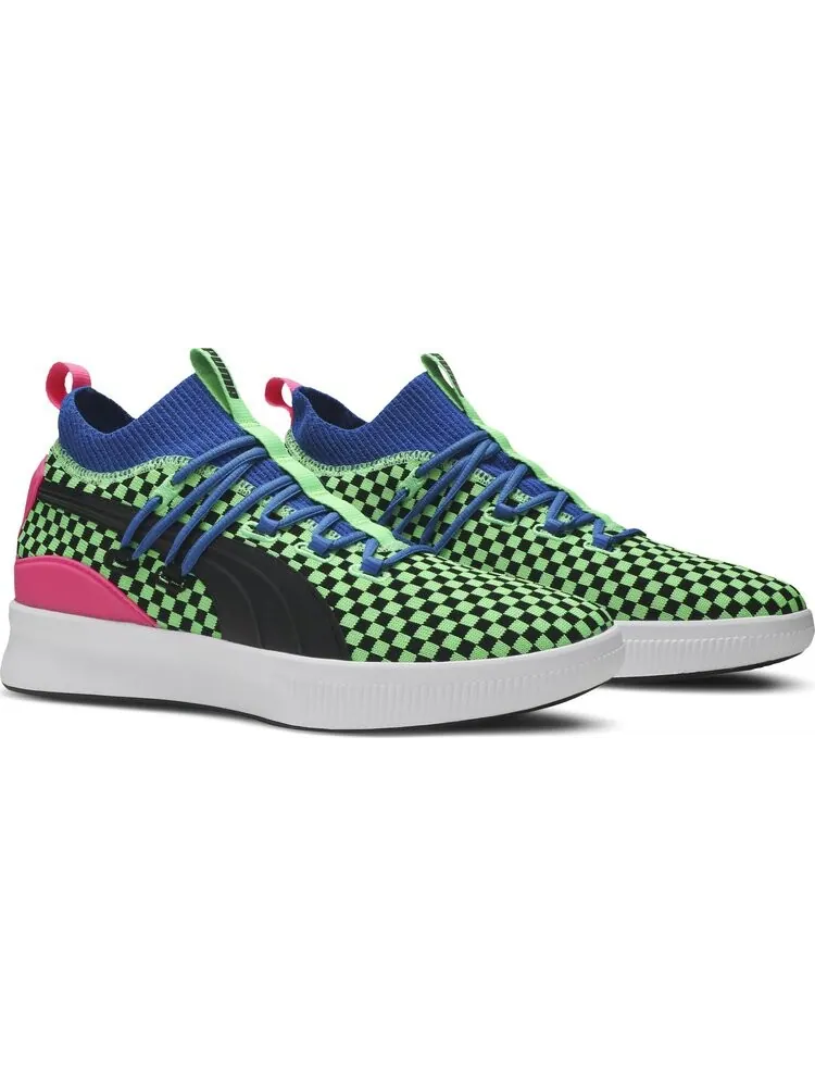 Кроссовки Puma Clyde Court Summertime — изображение 8 из 8, зеленый