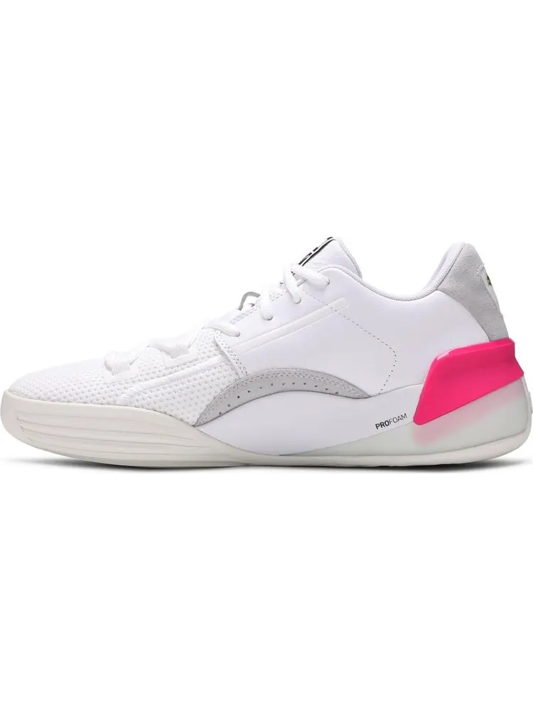 Кроссовки Puma Clyde Hardwood Pink Glow — изображение 3 из 8, розовый