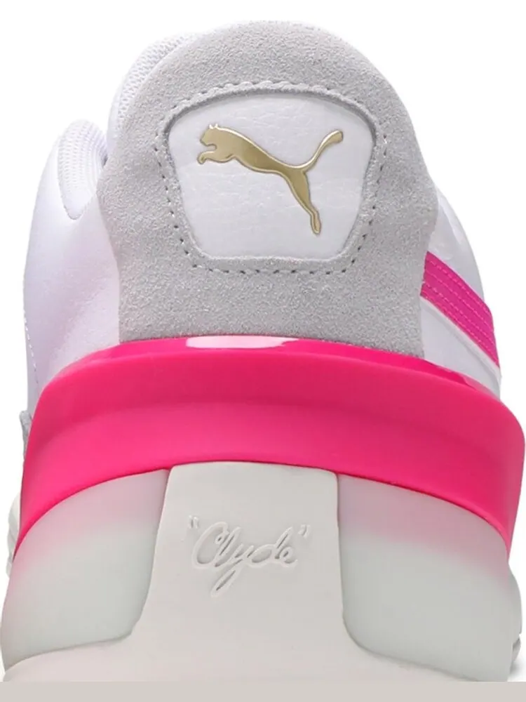 Кроссовки Puma Clyde Hardwood Pink Glow — изображение 7 из 8, розовый