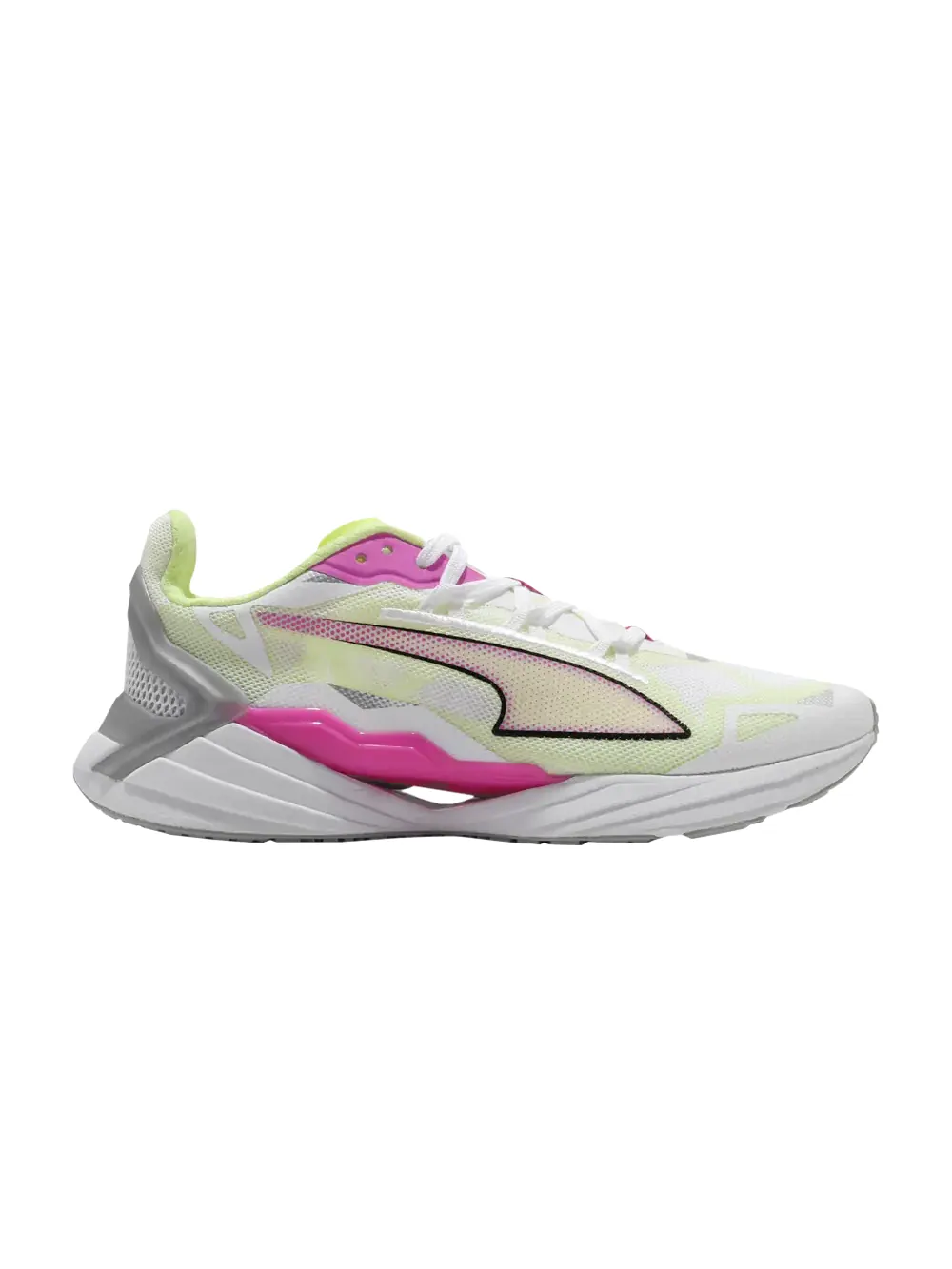 Кроссовки Wmns UltraRide Puma — изображение 1 из 1, белый/розовый/желтый