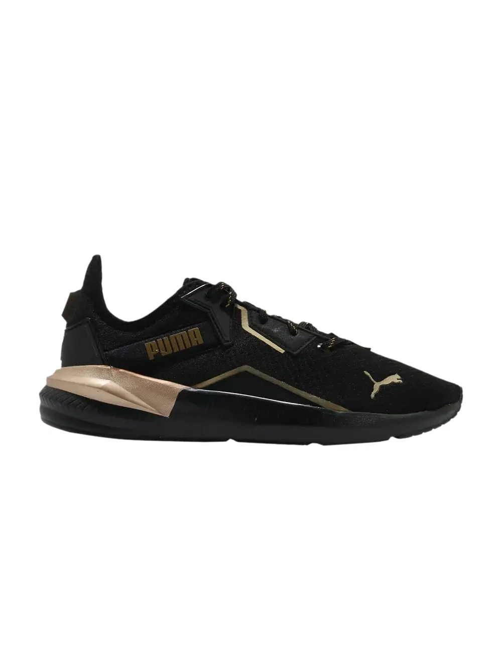Кроссовки Wmns Platinum Metallic Puma — изображение 1 из 1, черный/золотистый