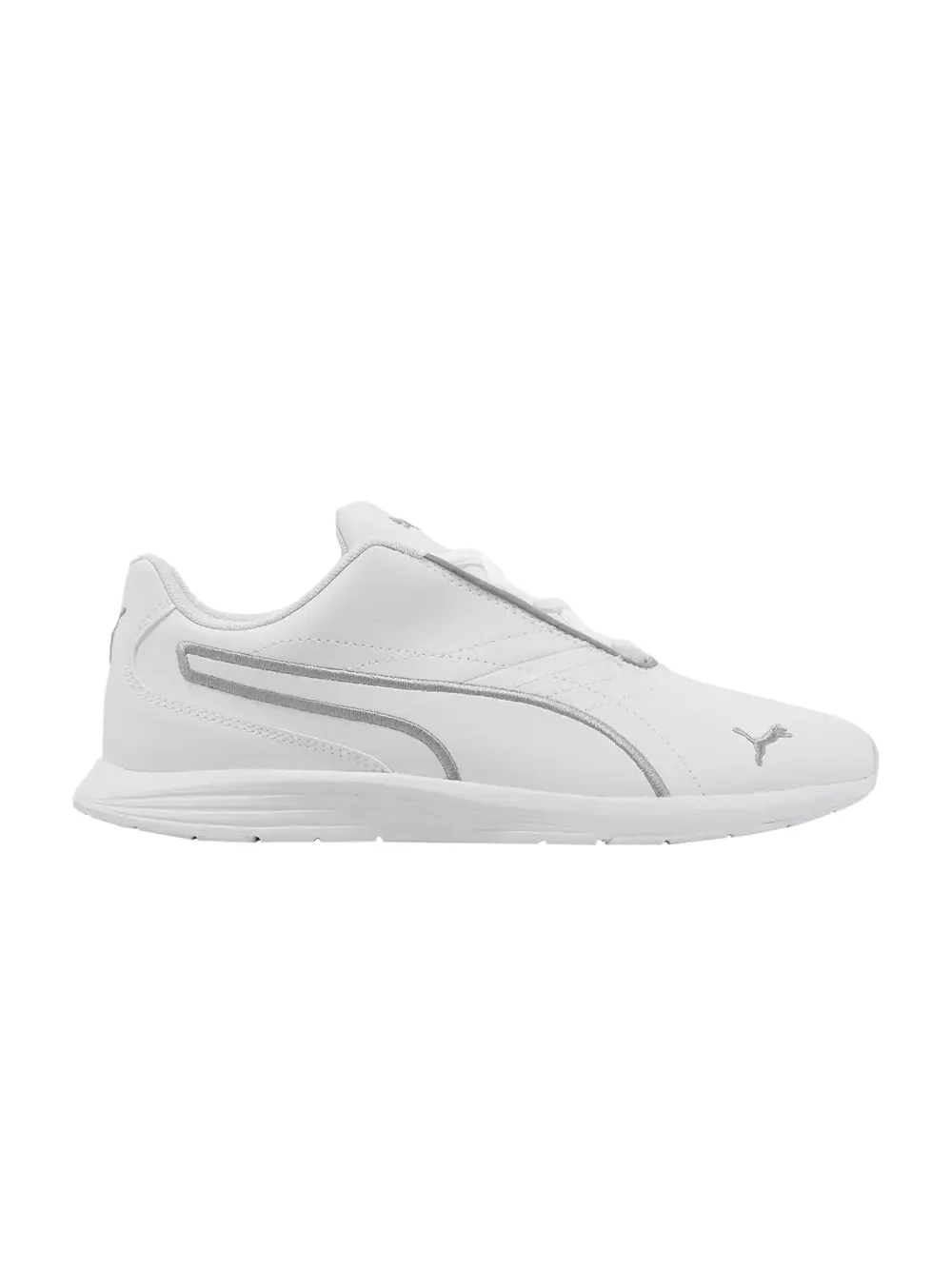 Кроссовки Wmns Ella Lace-Up Puma — изображение 1 из 1, белый/серебристый