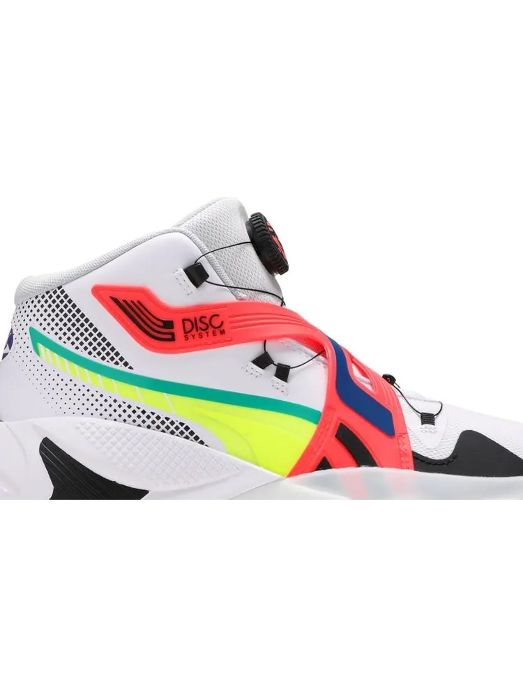 Кроссовки Puma Disc Rebirth White Multi — изображение 2 из 8, белый