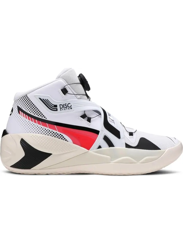Кроссовки Puma Disc Rebirth White Fiery Coral — изображение 1 из 8, белый