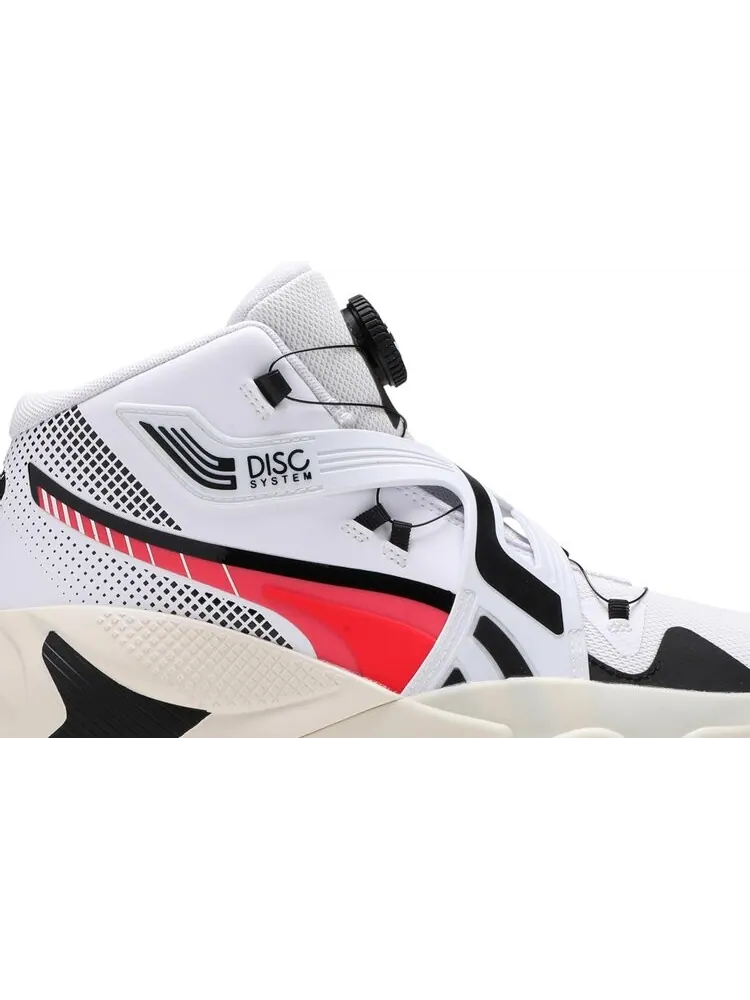 Кроссовки Puma Disc Rebirth White Fiery Coral — изображение 2 из 8, белый