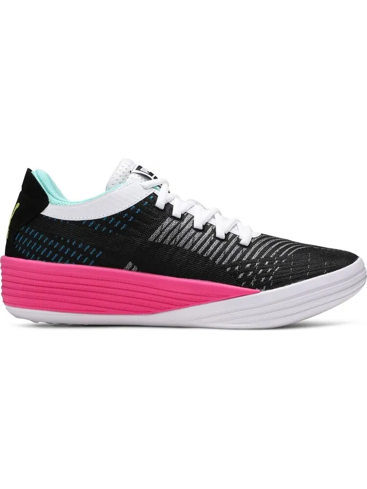 Кроссовки Puma Clyde All-Pro Black Luminous Pink — изображение 1 из 8, черный