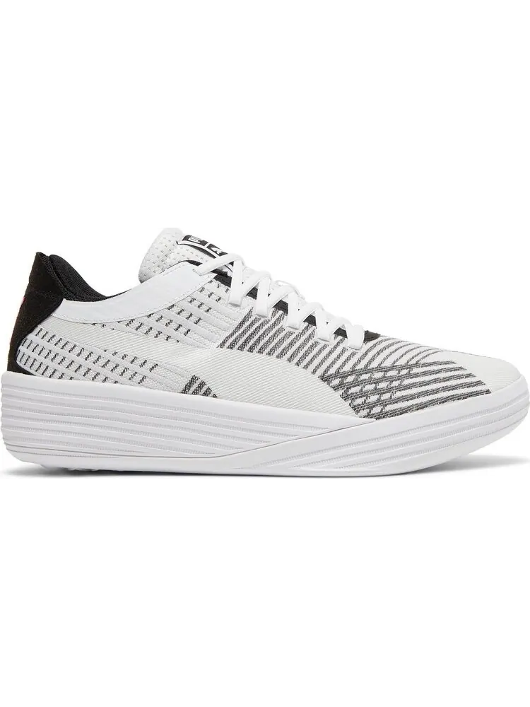 Кроссовки Puma Clyde All-Pro White Black — изображение 1 из 8, белый