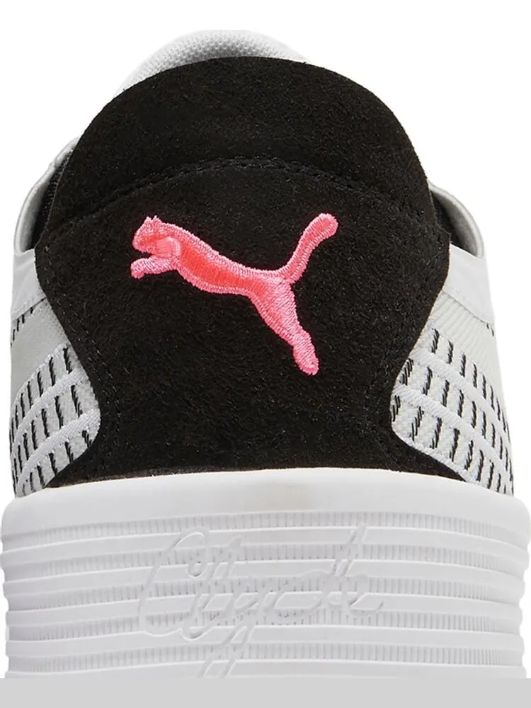 Кроссовки Puma Clyde All-Pro White Black — изображение 7 из 8, белый