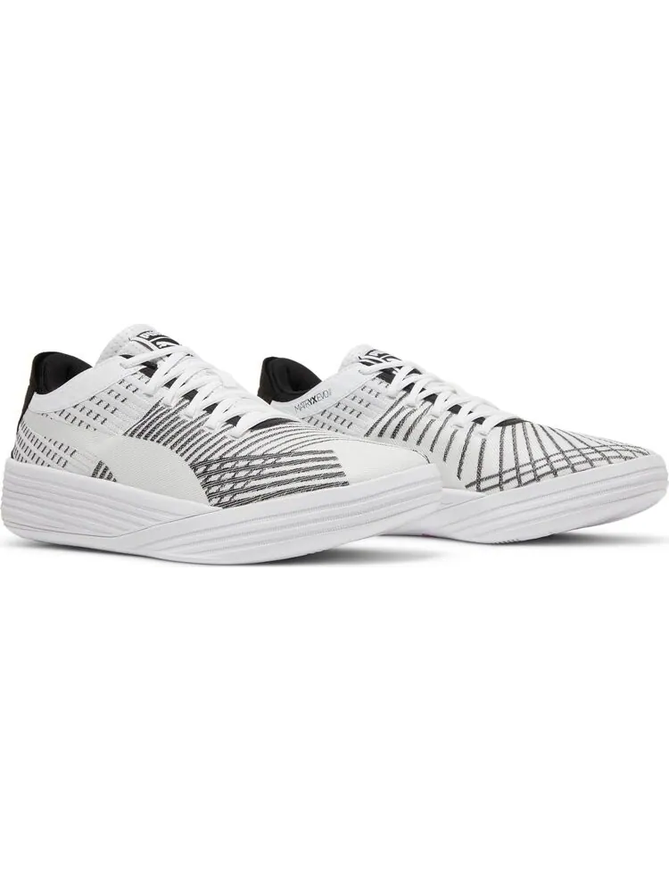 Кроссовки Puma Clyde All-Pro White Black — изображение 8 из 8, белый