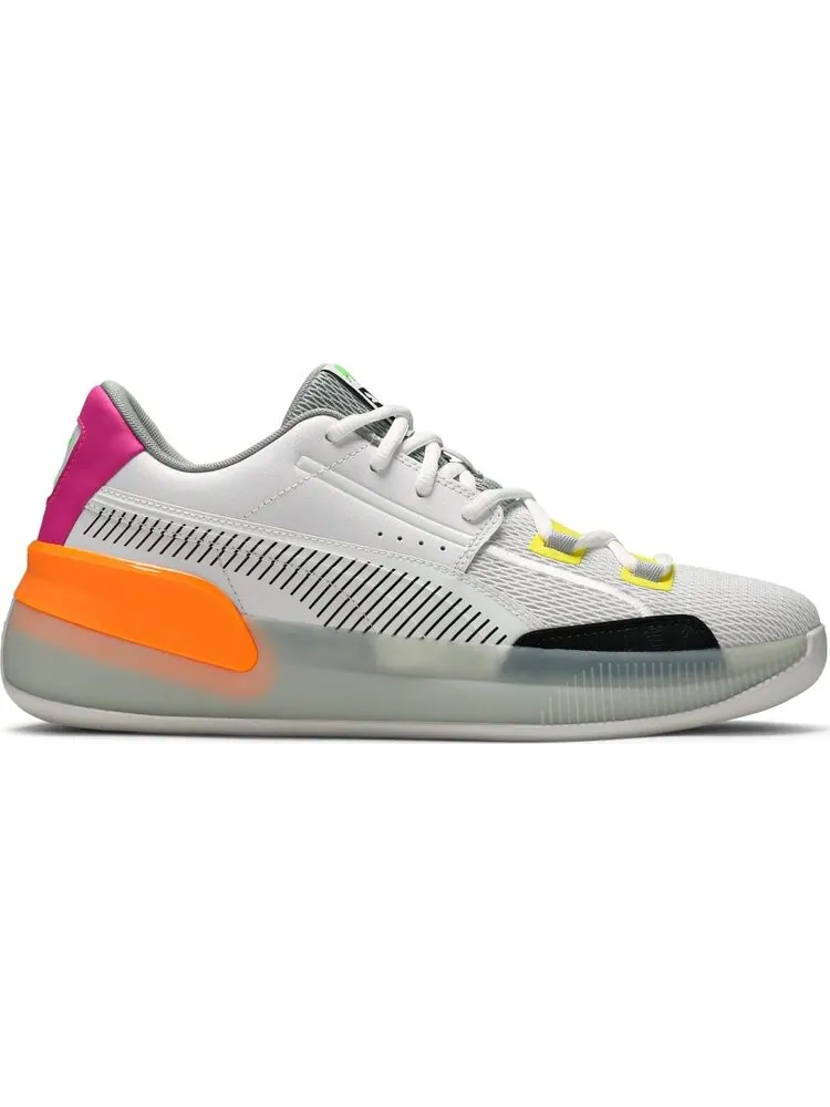Кроссовки Puma Clyde Hardwood Retro Fantasy — изображение 1 из 8, белый