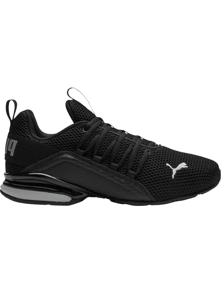 Кроссовки Puma Axelion LS Black Metallic Silver — изображение 1 из 1, черный