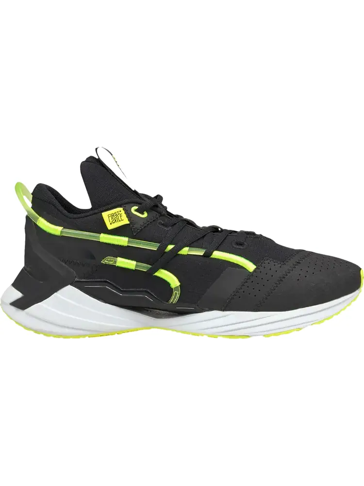 Кроссовки Puma First Mile x Ultra Triller Black Soft Fluo Yellow — изображение 1 из 1, черный