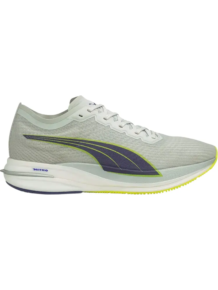 Кроссовки Puma Deviate Nitro — изображение 1 из 1, серый-фиолетовый