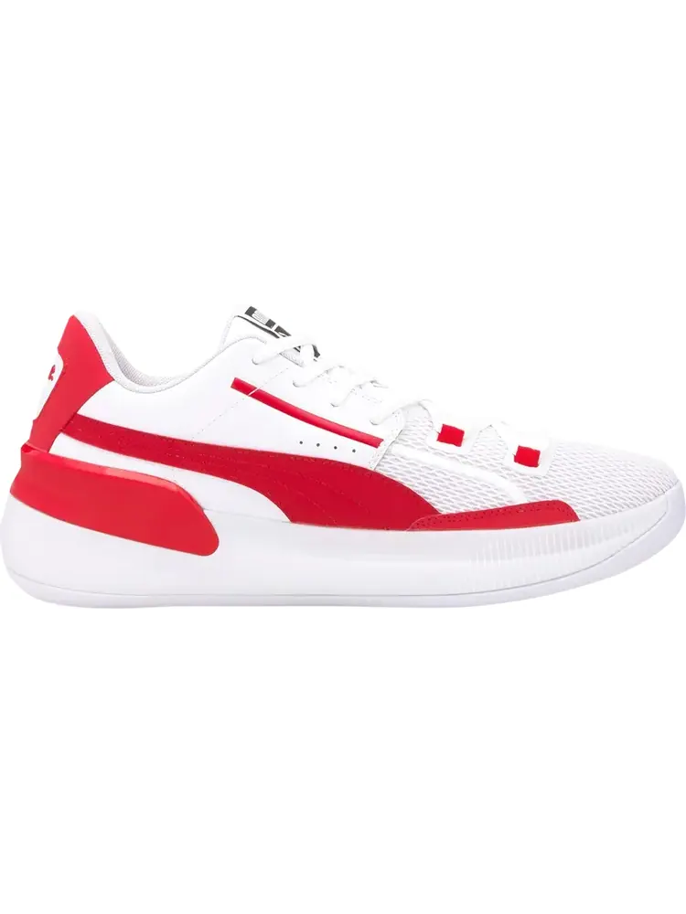 Кроссовки Puma Clyde Hardwood Team High Risk Red — изображение 1 из 1, белый
