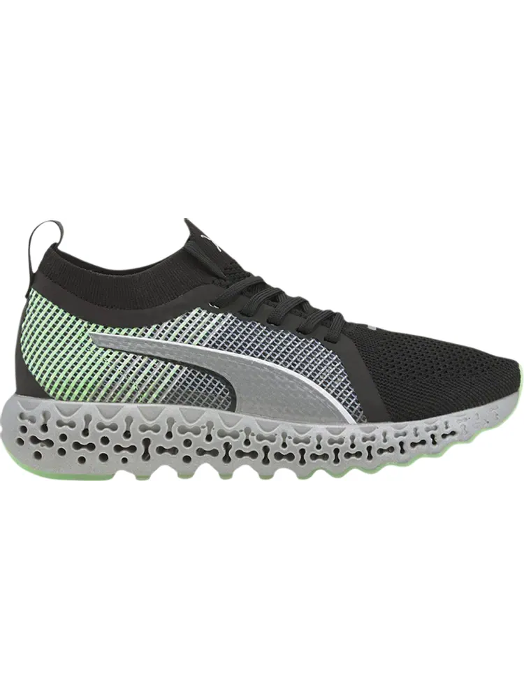 Кроссовки Puma Calibrate Runner Black Elektro Green — изображение 1 из 1, черный