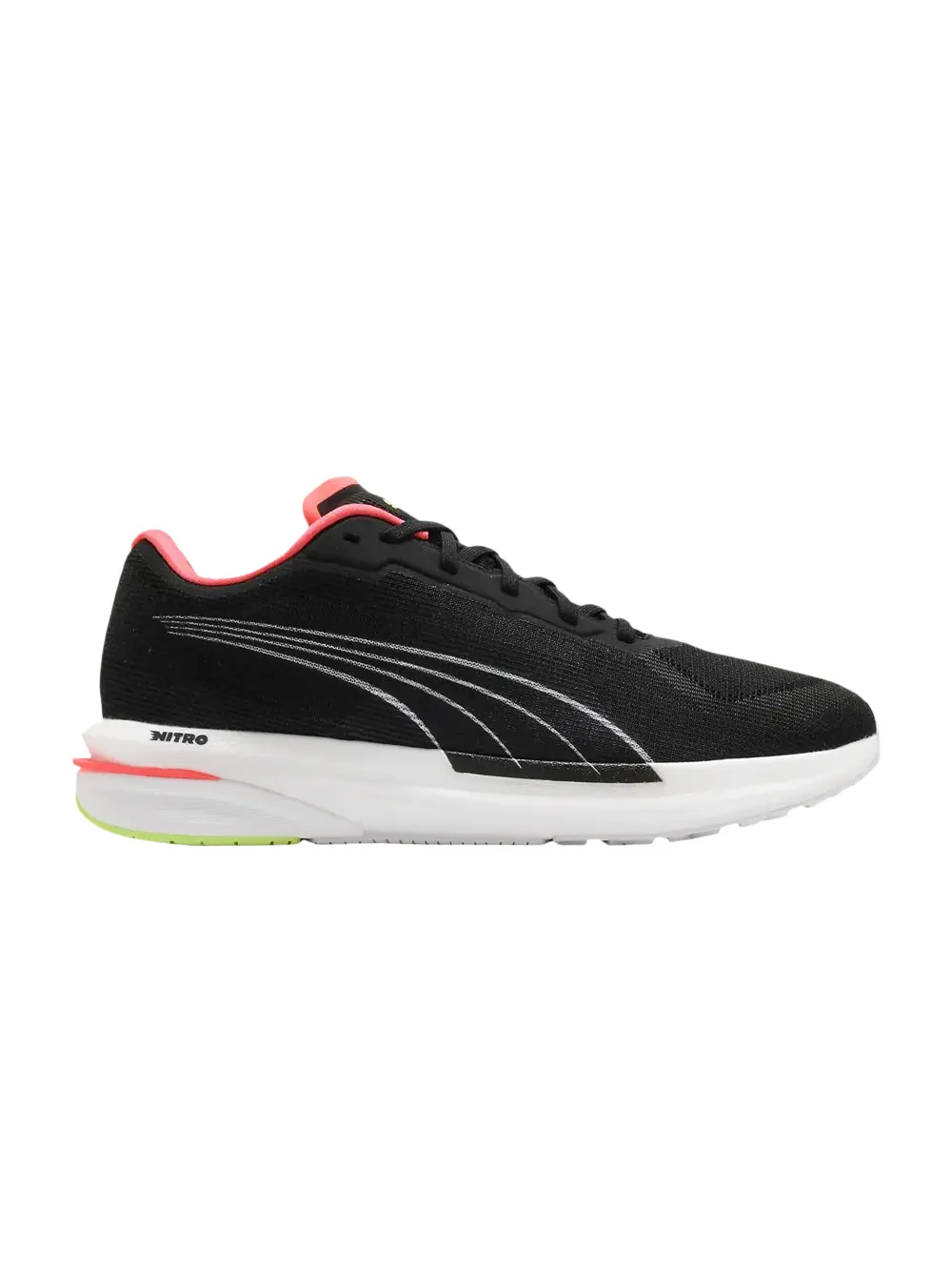 Кроссовки Velocity Nitro Puma — изображение 1 из 1, черный/белый//желтый
