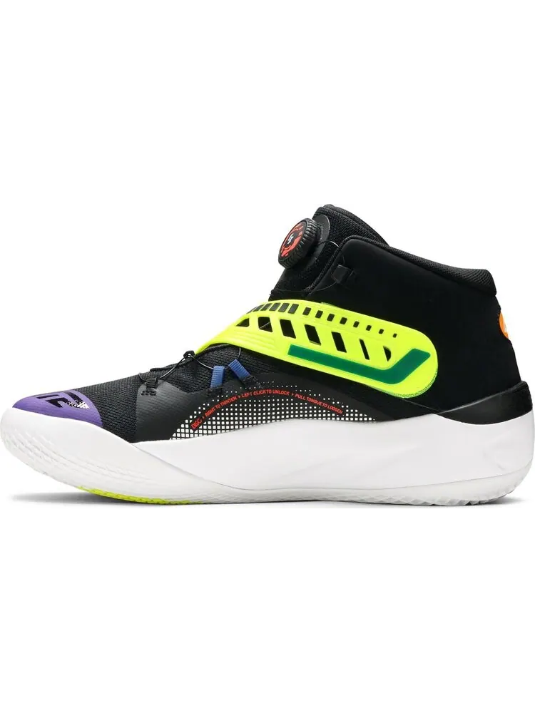 Кроссовки Puma Disc Rebirth Black Yellow Alert — изображение 3 из 8, черный
