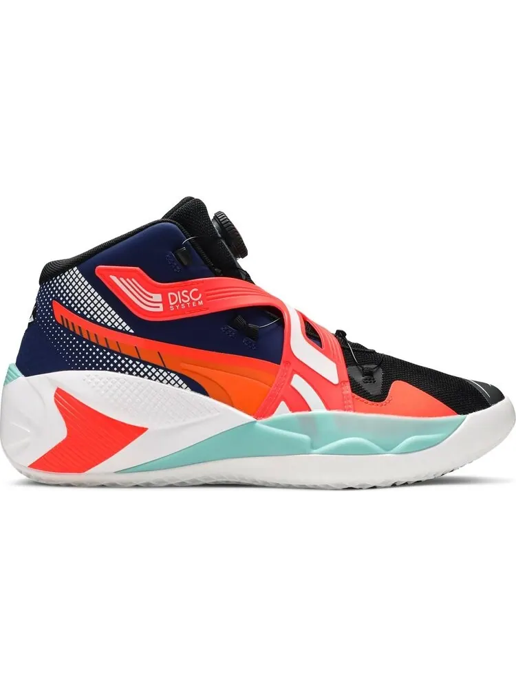 Кроссовки Puma Disc Rebirth Black Orange — изображение 1 из 8, черный