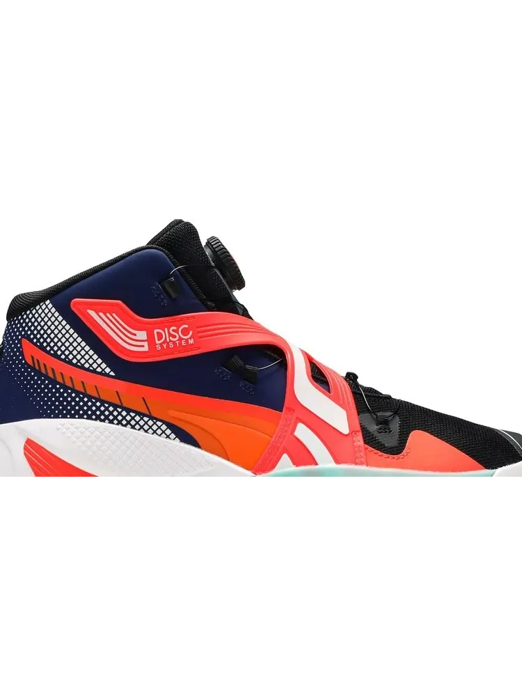 Кроссовки Puma Disc Rebirth Black Orange — изображение 2 из 8, черный