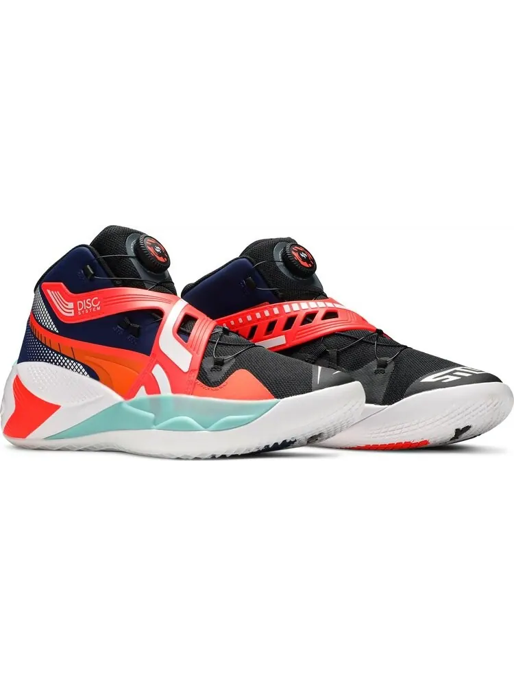 Кроссовки Puma Disc Rebirth Black Orange — изображение 8 из 8, черный