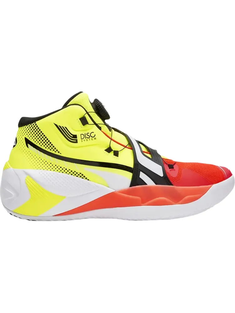 Кроссовки Puma Disc Rebirth Yellow Alert Red Blast — изображение 1 из 1, желтый