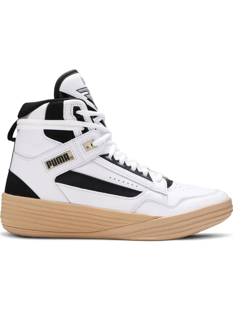 Кроссовки Puma Kyle Kuzma x RHUDE x Clyde All-Pro Mid — изображение 1 из 8, белый
