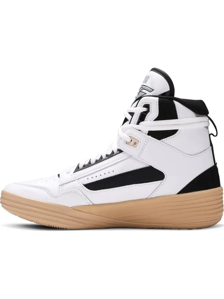 Кроссовки Puma Kyle Kuzma x RHUDE x Clyde All-Pro Mid — изображение 3 из 8, белый