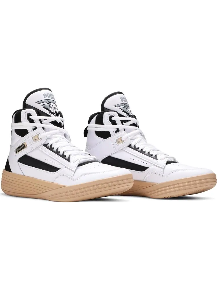 Кроссовки Puma Kyle Kuzma x RHUDE x Clyde All-Pro Mid — изображение 8 из 8, белый