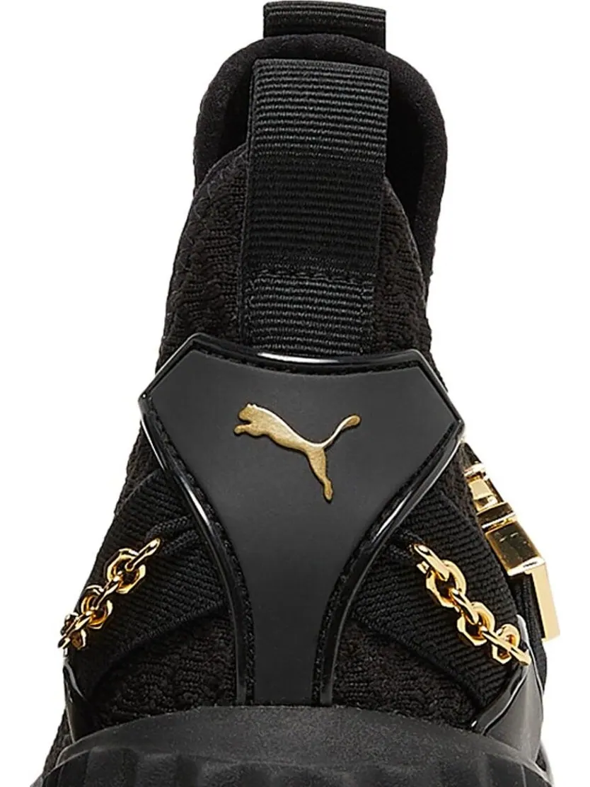 Кроссовки Puma Wmns Defy Mid Black Gold — изображение 7 из 8, черный