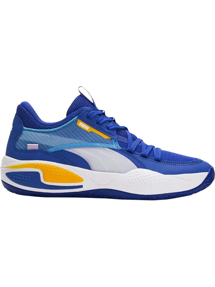 Кроссовки Puma Court Rider Dazzling Blue Saffron — изображение 1 из 1, синий
