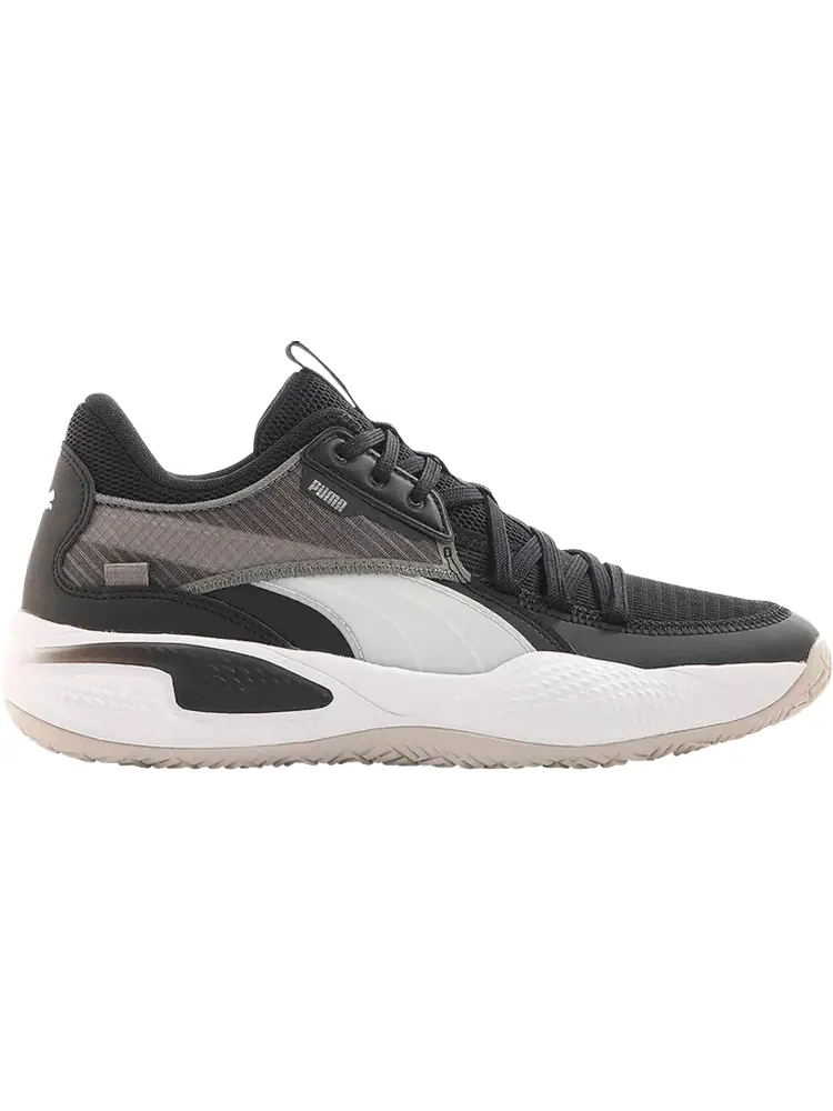 Кроссовки Puma Court Rider Black White — изображение 1 из 1, черный
