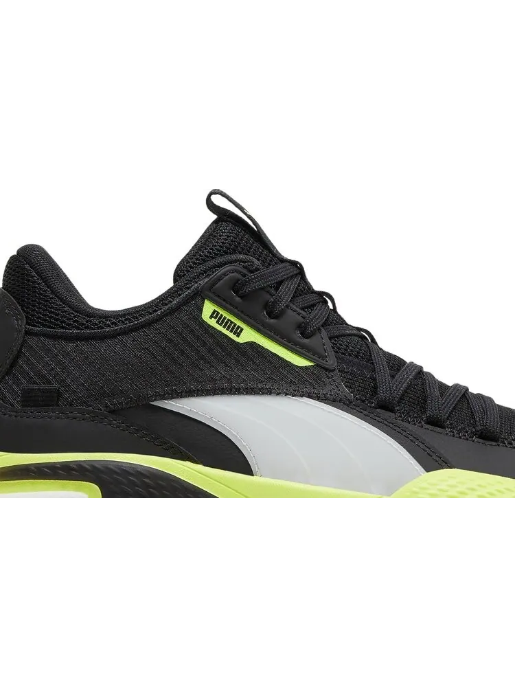 Кроссовки Puma Court Rider Black Yellow Alert — изображение 2 из 8, черный