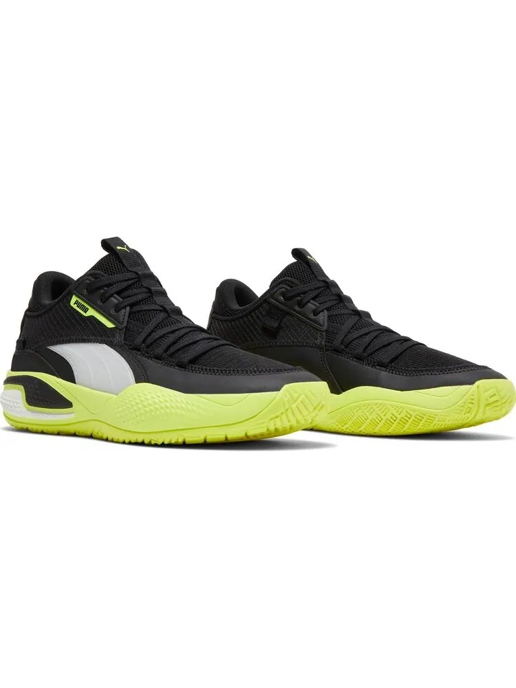 Кроссовки Puma Court Rider Black Yellow Alert — изображение 8 из 8, черный