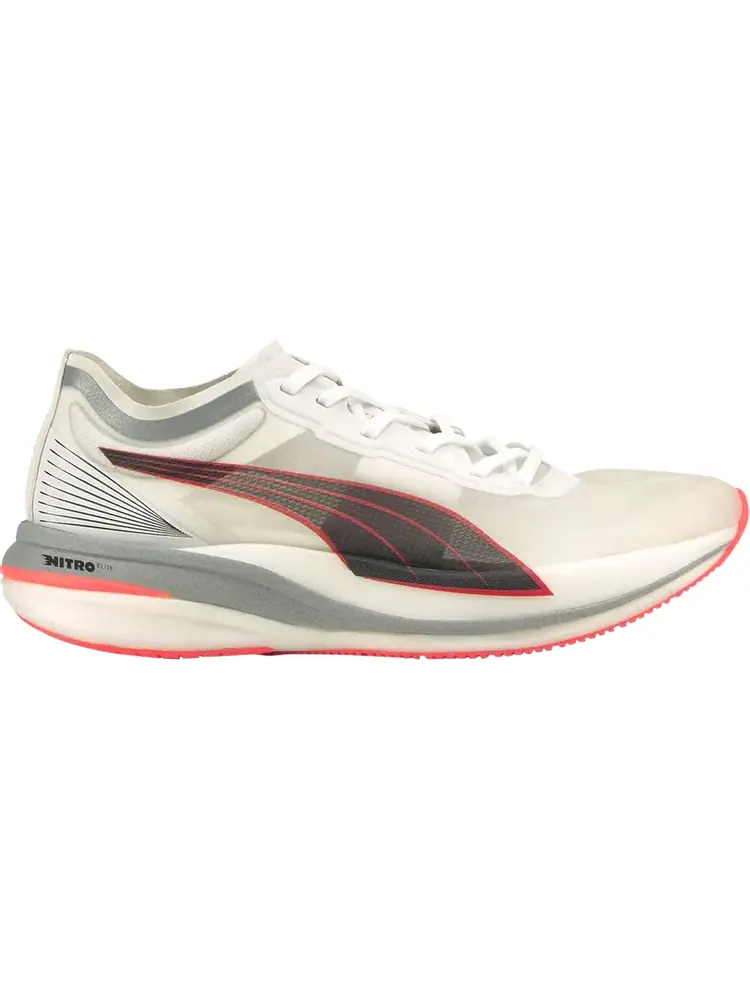 Кроссовки Puma Deviate Nitro Elite White Lava Blast — изображение 1 из 1, белый