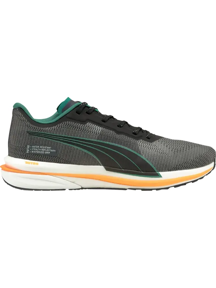 Кроссовки Puma Velocity Nitro WTR Black Orange Glow — изображение 1 из 1, черный