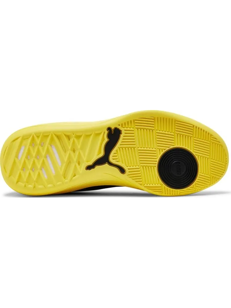 Кроссовки Puma Porsche Legacy x Clyde All-Pro Celandine — изображение 4 из 8, желтый