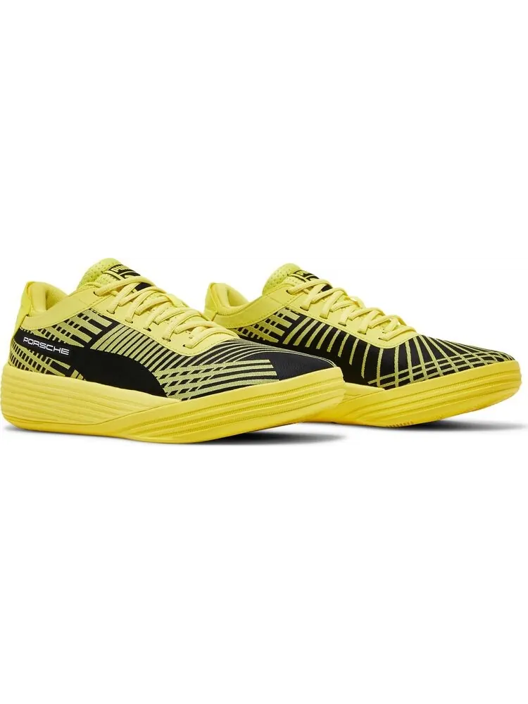 Кроссовки Puma Porsche Legacy x Clyde All-Pro Celandine — изображение 8 из 8, желтый