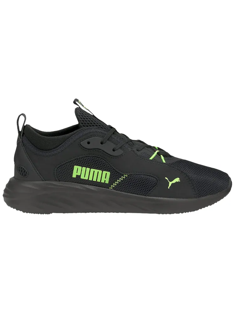 Кроссовки Puma Better Foam Emerge Street 'Black Green Glare' — изображение 1 из 1, черный зеленый