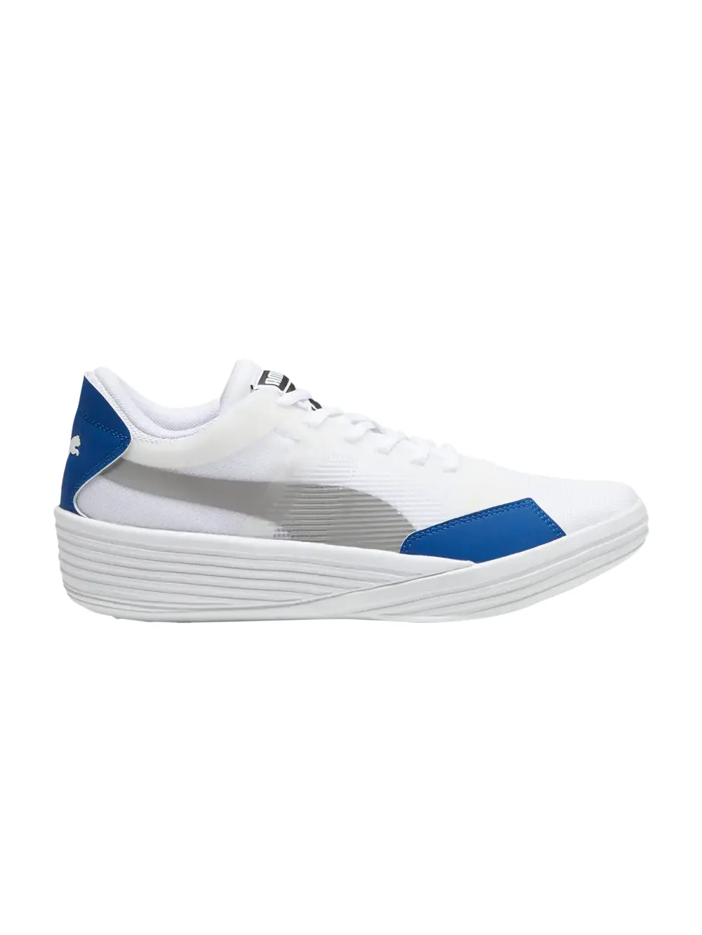 Кроссовки Clyde All-Pro Team Puma — изображение 1 из 1, белый/синий