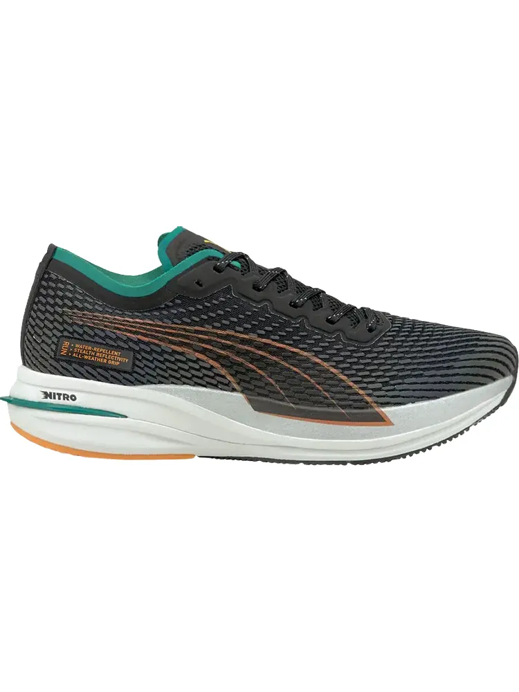 Кроссовки Puma Deviate Nitro WTR Black — изображение 1 из 1, черный