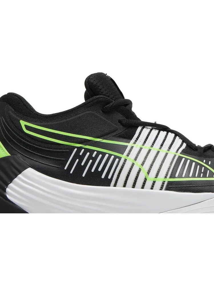 Кроссовки Puma Fusion Nitro Black Green Glare — изображение 2 из 8, черный
