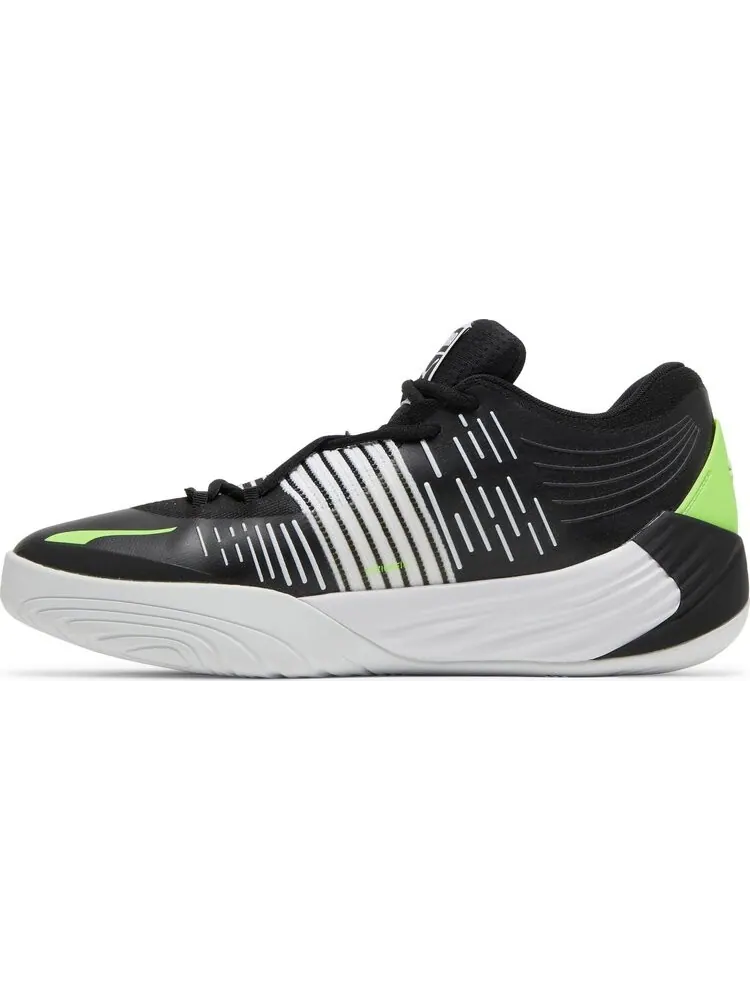 Кроссовки Puma Fusion Nitro Black Green Glare — изображение 3 из 8, черный