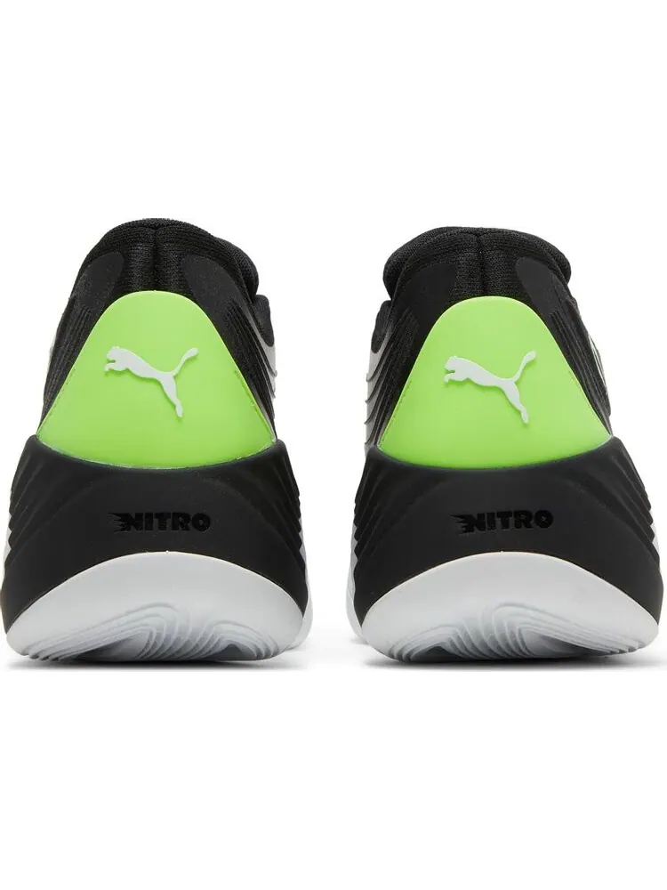 Кроссовки Puma Fusion Nitro Black Green Glare — изображение 6 из 8, черный