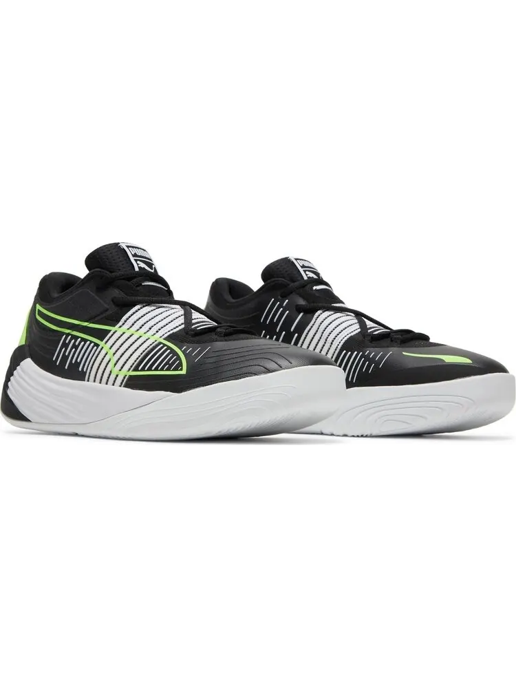 Кроссовки Puma Fusion Nitro Black Green Glare — изображение 8 из 8, черный