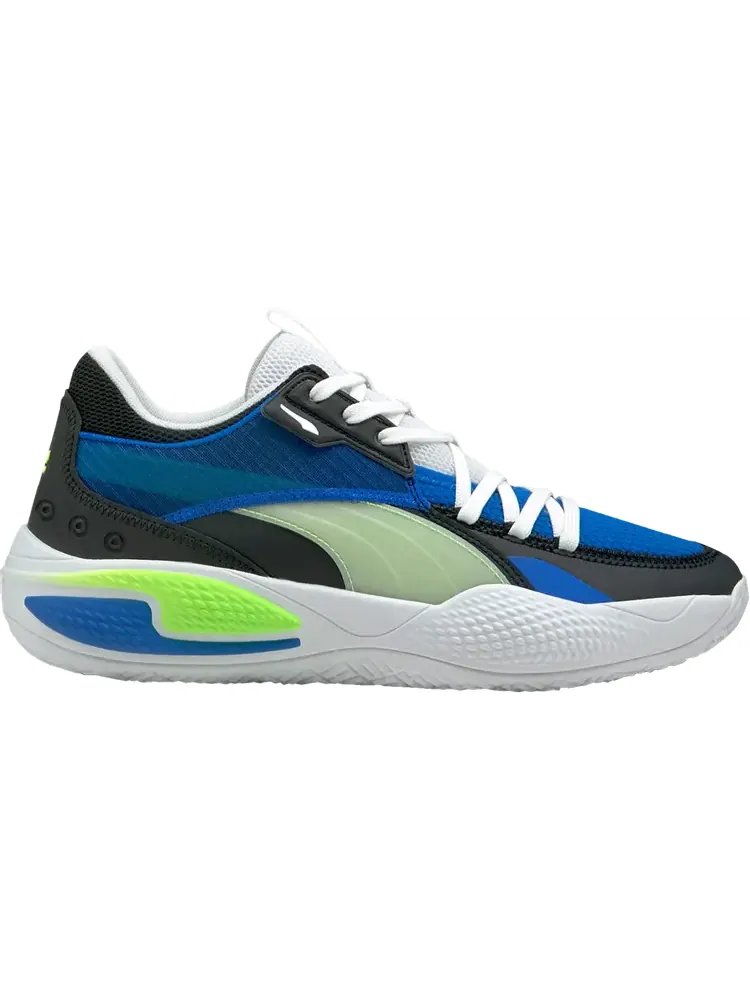 Кроссовки Puma Court Rider I Future Blue Green Glare — изображение 1 из 1, синий