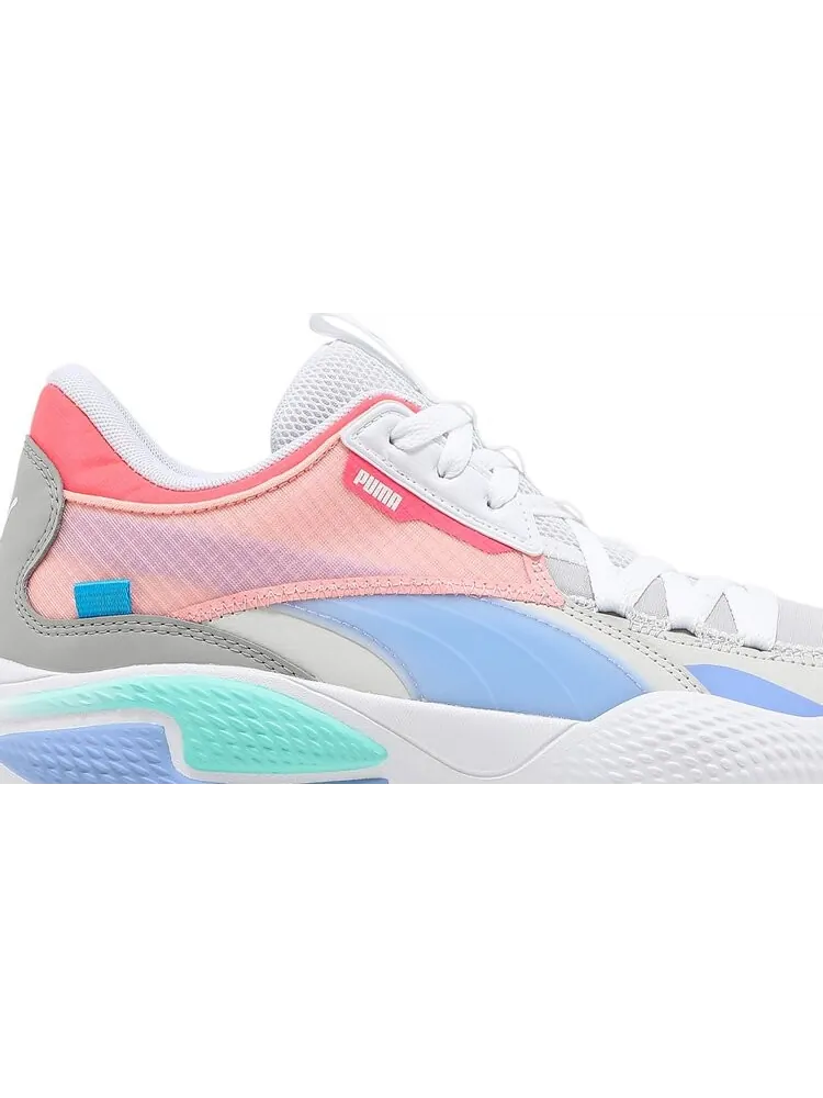 Кроссовки Puma Court Rider Twofold Nimbus Cloud Elektro Purple — изображение 2 из 8, белый